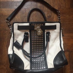 Michael Kors Hamilton bag leather preowned